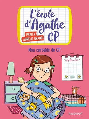 cover image of Mon cartable de CP